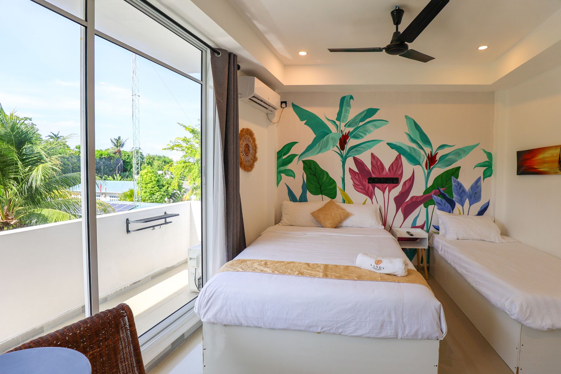 Double Deluxe Room with Balcony