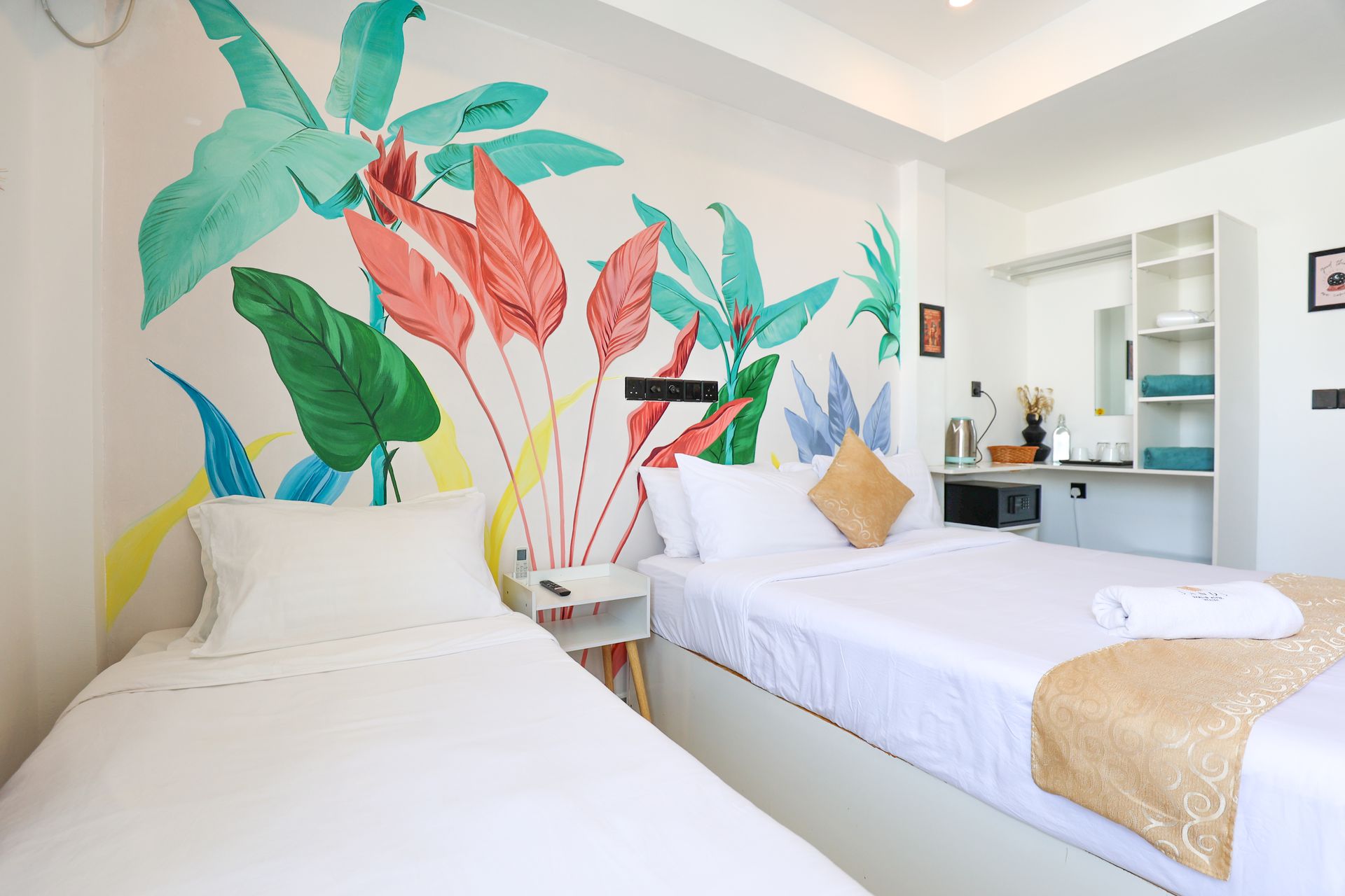 Double Deluxe Room with Balcony